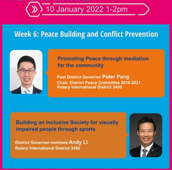 Episode 6 Peace Building and Conflict Prevention